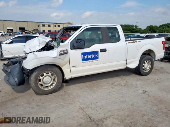 2015 Ford F-150 XL z VIN 1FTEX1CP4FFB34869, wystawiony jako Copart lot #59514365 z przebiegiem Nie podano mil oraz Szkoda całkowita • Salvage title. Historia ofert i sprzedaży dostępna na DreamBid. Obrazek 1.
