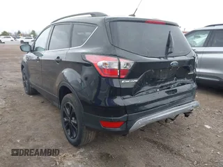 2017 Ford Escape SE with VIN 1FMCU0GD2HUD09575, listed as a IAAI auction lot 41952349 with 62,886 mi miles and . Bid and sale history available at DreamBid. Image 3.