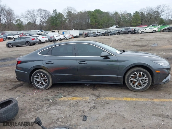 2022 Hyundai Sonata SEL with VIN KMHL64JA0NA227650, listed as a IAAI auction lot 41534485 with 38,082 mi miles. Bid and sale history available at carsss.com. Image 13.
