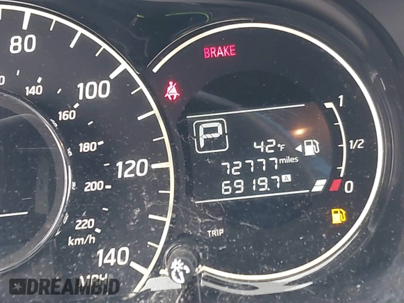 2016 Nissan Note S with VIN 3N1CE2CP6GL400258, listed as a IAAI auction lot 41858000 with 72,777 mi miles and . Bid and sale history available at DreamBid. Image 15.