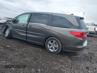 2020 Honda Odyssey EX-L with VIN 5FNRL6H74LB024598, listed as a IAAI auction lot 41689375 with 62,686 mi miles. Bid and sale history available at carsss.com. Image 3.