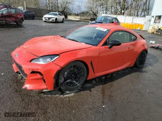 2023 Toyota GR86 with VIN JF1ZNBB19P9765892, listed as a Copart auction lot 49554785 with 9,324 mi miles and Salvage Title. Bid and sale history available at carsss.com. Image 1.