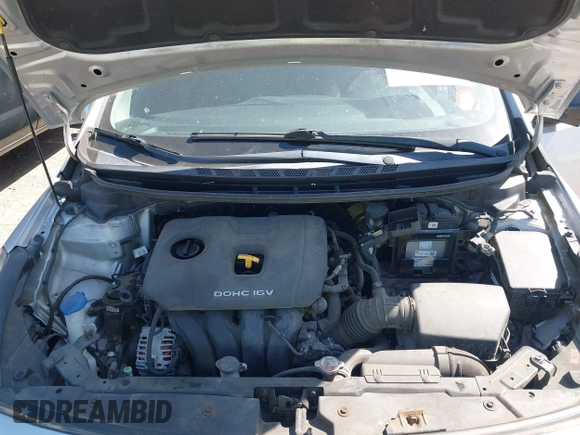 2017 Kia Forte LX with VIN 3KPFK4A73HE101950, listed as a IAAI auction lot 42023151 with 233,718 mi miles. Bid and sale history available at carsss.com. Image 10.