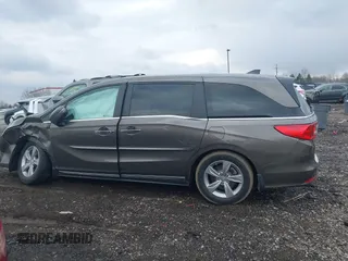 2020 Honda Odyssey EX-L with VIN 5FNRL6H74LB024598, listed as a IAAI auction lot 41689375 with 62,686 mi miles. Bid and sale history available at carsss.com. Image 14.
