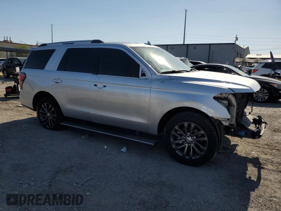 2019 Ford Expedition Limited with VIN 1FMJU1KTXKEA58799, listed as a Copart auction lot 57671335 with 106,848 mi miles and Salvage title. Bid and sale history available at DreamBid. Image 4.
