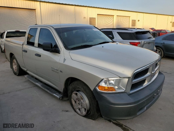2010 Dodge Ram 1500 ST with VIN 1D7RB1GP7AS196735, listed as a Copart auction lot 83523794 with 154,156 mi miles and Salvage Title. Bid and sale history available at carsss.com. Image 4.