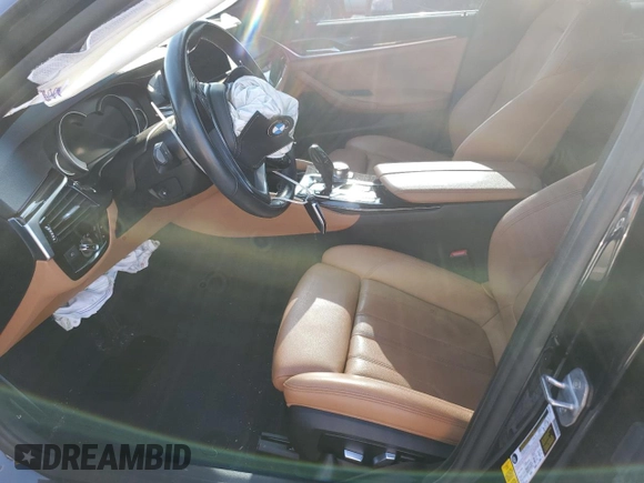 2018 BMW 5 Series 540i with VIN WBAJE5C52JWA96352, listed as a Copart auction lot 58902825 with Not provided miles and Salvage title. Bid and sale history available at DreamBid. Image 7.