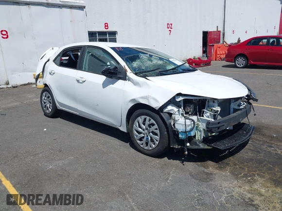 2018 Toyota Corolla L with VIN 2T1BURHE0JC090596, listed as a IAAI auction lot 42655247 with Not provided miles and . Bid and sale history available at DreamBid. Image 1.