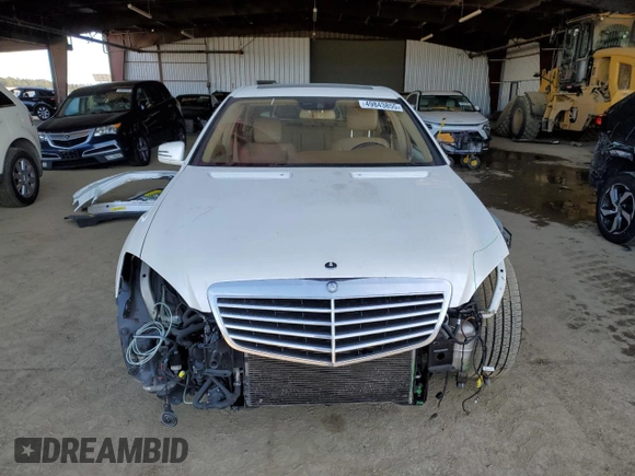 2013 Mercedes-Benz S-Class S 550 with VIN WDDNG7DB3DA503825, listed as a Copart auction lot 49843855 with 127,405 mi miles and Salvage Title. Bid and sale history available at carsss.com. Image 5.