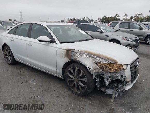 2013 Audi A6 Premium Plus z VIN WAUGFAFC2DN022494, wystawiony jako IAAI lot #42359948 z przebiegiem 65 511 mil mil oraz . Historia ofert i sprzedaży dostępna na DreamBid. Obrazek 1.