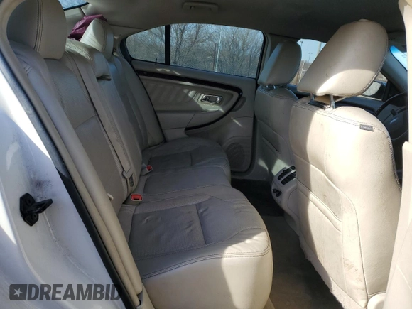 2010 Ford Taurus Limited with VIN 1FAHP2FW7AG139594, listed as a Copart auction lot 43525705 with 0 mi miles and Salvage Title. Bid and sale history available at carsss.com. Image 10.