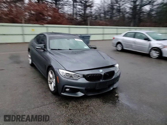 2016 BMW 4 Series 435i xDrive z VIN WBA4B3C58GG344792, wystawiony jako Copart lot #84079654 z przebiegiem 108 638 mil mil oraz Szkoda całkowita • Salvage title. Historia ofert i sprzedaży dostępna na DreamBid. Obrazek 10.