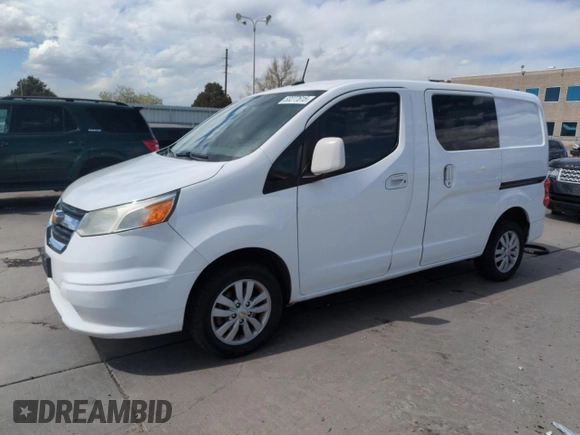 2015 Chevrolet City Express Cargo LT z VIN 3N63M0ZN7FK704601, wystawiony jako Copart lot #53277615 z przebiegiem 154 196 mil mil oraz Szkoda całkowita • Salvage title. Historia ofert i sprzedaży dostępna na DreamBid. Obrazek 1.