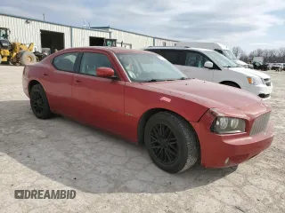 2006 Dodge Charger R/T with VIN 2B3KA53H56H134416, listed as a Copart auction lot 47165505 with 194,484 mi miles and Clean Title. Bid and sale history available at carsss.com. Image 4.
