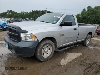 2016 Ram 1500 Tradesman z VIN 3C6JR6DG7GG206403, wystawiony jako Copart lot #58062785 z przebiegiem 162 668 mil mil oraz Szkoda całkowita • Salvage title. Historia ofert i sprzedaży dostępna na DreamBid. Obrazek 1.