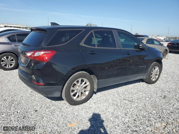 2020 Chevrolet Equinox LS with VIN 2GNAXHEVXL6282394, listed as a Copart auction lot 47386815 with 61,954 mi miles and Salvage Title. Bid and sale history available at carsss.com. Image 3.