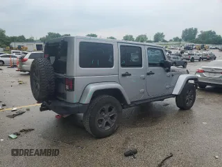 2018 Jeep Wrangler Unlimited Rubicon Recon with VIN 1C4BJWFGXJL814198, listed as a Copart auction lot 59434645 with 43,931 mi miles and Salvage title. Bid and sale history available at DreamBid. Image 3.