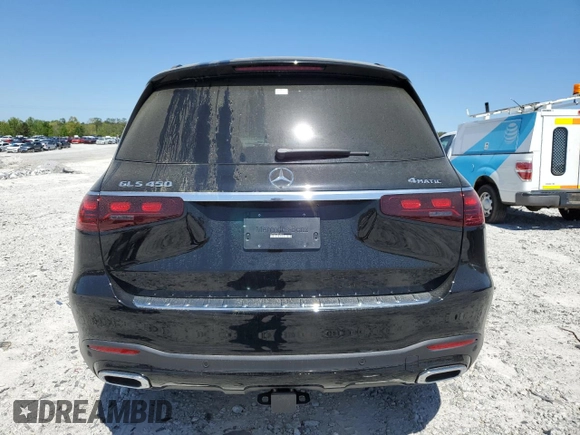 2025 Mercedes-Benz GLS 450 z VIN 4JGFF5KE7SB300992, wystawiony jako Copart lot #53324105 z przebiegiem 13 mil mil oraz Szkoda całkowita • Salvage title. Historia ofert i sprzedaży dostępna na DreamBid. Obrazek 6.