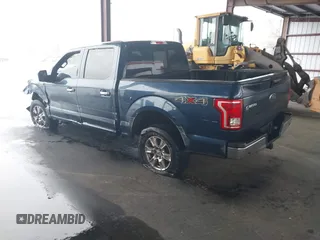 2017 Ford F-150 XL with VIN 1FTEW1EF5HKC01979, listed as a IAAI auction lot 41942328 with 141,536 mi miles. Bid and sale history available at carsss.com. Image 3.