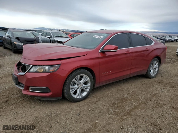 2015 Chevrolet Impala LT with VIN 1G1125S32FU116216, listed as a Copart auction lot 86077514 with 90,484 mi miles and Salvage Title. Bid and sale history available at carsss.com. Image 1.