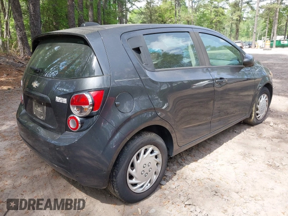 2016 Chevrolet Sonic LS with VIN 1G1JA6SH2G4167608, listed as a IAAI auction lot 42094415 with 100,278 mi miles and . Bid and sale history available at DreamBid. Image 4.