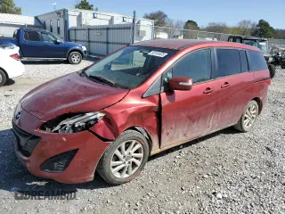 2014 Mazda Mazda5 Sport with VIN JM1CW2BL3E0167586, listed as a Copart auction lot 50184635 with 158,778 mi miles and Salvage Title. Bid and sale history available at carsss.com. Image 1.