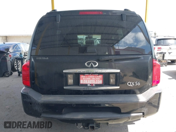 2006 Infiniti QX56 with VIN 5N3AA08C16N806010, listed as a IAAI auction lot 41859287 with 174,255 mi miles and . Bid and sale history available at DreamBid. Image 17.
