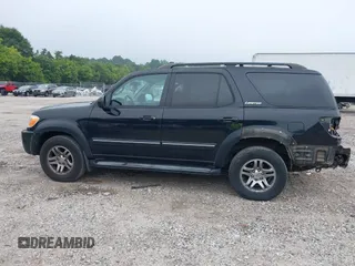 2006 Toyota Sequoia Limited with VIN 5TDZT38AX6S275829, listed as a IAAI auction lot 39725730 with 310,011 mi miles and . Bid and sale history available at DreamBid. Image 14.