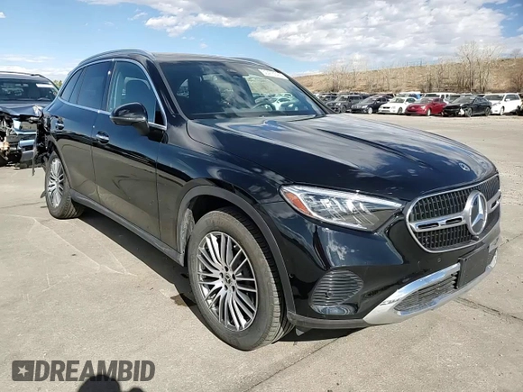 2024 Mercedes-Benz GLC with VIN W1NKM4HB9RF205605, listed as a Copart auction lot 50416325 with 7,209 mi miles and Salvage Title. Bid and sale history available at carsss.com. Image 14.