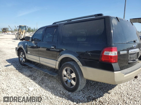 2008 Ford Expedition EL Eddie Bauer with VIN 1FMFK17518LA15611, listed as a Copart auction lot 42910895 with 261,164 mi miles and Salvage Title. Bid and sale history available at carsss.com. Image 2.