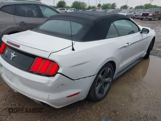 2015 Ford Mustang V6 with VIN 1FATP8EM9F5383523, listed as a IAAI auction lot 41892378 with 111,681 mi miles and . Bid and sale history available at DreamBid. Image 4.