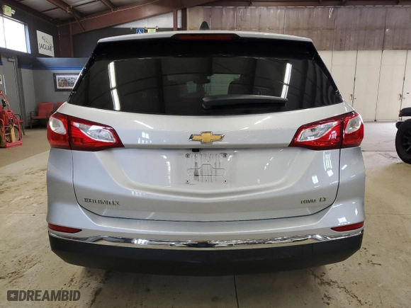 2020 Chevrolet Equinox LT with VIN 3GNAXUEV5LS589594, listed as a Copart auction lot 52875135 with 78,707 mi miles and Clean Title. Bid and sale history available at carsss.com. Image 6.