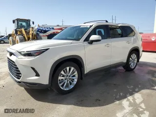 2024 Toyota Grand Highlander XLE with VIN 5TDAAAB53RS035500, listed as a Copart auction lot 48262465 with NaN miles and Salvage Title. Bid and sale history available at carsss.com. Image 1.