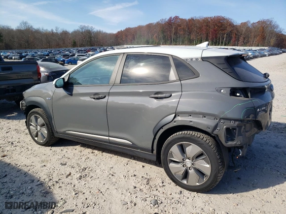 2020 Hyundai Kona Electric SEL with VIN KM8K23AG9LU067785, listed as a Copart auction lot 77616414 with 65,770 mi miles and Salvage Title. Bid and sale history available at carsss.com. Image 2.