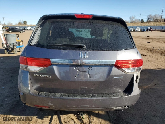 2016 Honda Odyssey SE with VIN 5FNRL5H39GB010435, listed as a Copart auction lot 48032595 with 141,955 mi miles and Salvage Title. Bid and sale history available at carsss.com. Image 6.