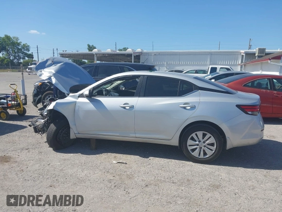 2020 Nissan Sentra S with VIN 3N1AB8BV5LY275270, listed as a IAAI auction lot 42167212 with 42,196 mi miles. Bid and sale history available at carsss.com. Image 14.