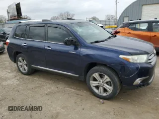 2013 Toyota Highlander Limited z VIN 5TDDK3EH7DS230360, wystawiony jako Copart lot #51283075 z przebiegiem 186 795 mil mil oraz Szkoda całkowita • Salvage title. Historia ofert i sprzedaży dostępna na DreamBid. Obrazek 4.