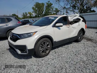 2021 Honda CR-V EX-L z VIN 5J6RW1H80MA005733, wystawiony jako Copart lot #57223355 z przebiegiem 28 904 mil mil oraz Nie do naprawy • Non repairable. Historia ofert i sprzedaży dostępna na DreamBid. Obrazek 1.
