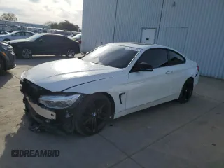 2014 BMW 4 Series 435i z VIN WBA3R1C54EK191057, wystawiony jako Copart lot #47238875 z przebiegiem 98 835 mil mil oraz Czysty tytuł • Clean title. Historia ofert i sprzedaży dostępna na DreamBid. Obrazek 1.