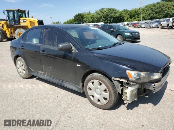 2010 Mitsubishi Lancer DE with VIN JA32U1FU1AU033370, listed as a Copart auction lot 65296834 with 144,485 mi miles and Salvage Title. Bid and sale history available at carsss.com. Image 4.