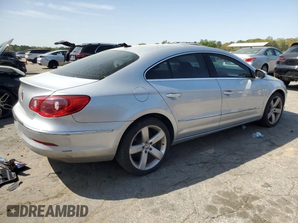 2011 Volkswagen CC Lux Plus with VIN WVWHN7AN4BE707549, listed as a Copart auction lot 51085285 with 162,944 mi miles and Salvage Title. Bid and sale history available at carsss.com. Image 3.