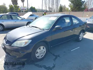 2005 Honda Civic VP z VIN 1HGEM22165L007215, wystawiony jako IAAI lot #41955606 z przebiegiem 192 193 mil mil oraz . Historia ofert i sprzedaży dostępna na DreamBid. Obrazek 2.
