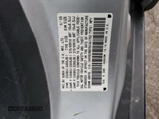 2005 Honda CR-V EX with VIN SHSRD78875U341752, listed as a Copart auction lot 55324775 with 220,012 mi miles and Clean Title. Bid and sale history available at DreamBid. Image 13.