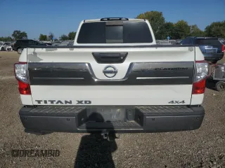 2017 Nissan Titan XD PRO-4X with VIN 1N6BA1F44HN541022, listed as a Copart auction lot 73966134 with 66,582 mi miles and Salvage Title. Bid and sale history available at carsss.com. Image 6.