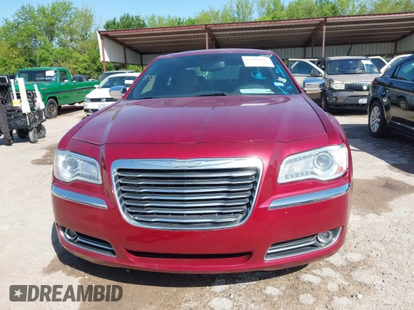 2014 Chrysler 300 with VIN 2C3CCAEG5EH372859, listed as a IAAI auction lot 42004993 with 204,587 mi miles. Bid and sale history available at carsss.com. Image 12.