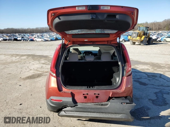 2022 Kia Soul LX with VIN KNDJ23AU0N7837461, listed as a Copart auction lot 46103045 with 47,759 mi miles and Salvage Title. Bid and sale history available at carsss.com. Image 6.