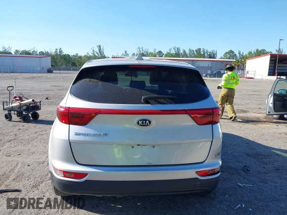 2017 Kia Sportage LX with VIN KNDPM3AC4H7194371, listed as a IAAI auction lot 41774995 with 110,720 mi miles. Bid and sale history available at carsss.com. Image 16.