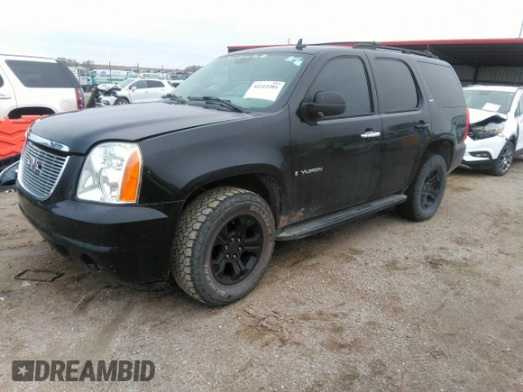 2007 GMC Yukon SLT with VIN 1GKFK13047R188103, listed as a IAAI auction lot 41212201 with 1 mi miles. Bid and sale history available at carsss.com. Image 2.