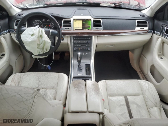 2009 Lincoln MKS with VIN 1LNHM94R09G618830, listed as a Copart auction lot 43254695 with 156,176 mi miles and Salvage Title. Bid and sale history available at carsss.com. Image 8.