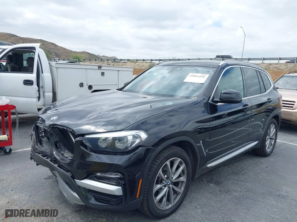 2019 BMW X3 sDrive30i with VIN 5UXTR7C52KLE97252, listed as a IAAI auction lot 42011191 with 72,426 mi miles. Bid and sale history available at carsss.com. Image 18.